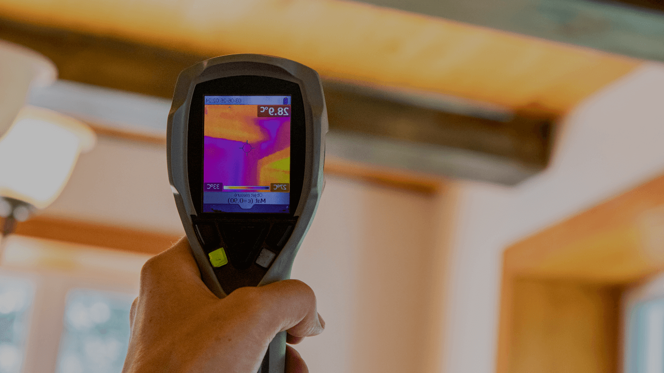Infrared thermal imaging for moisture detection: Using a thermal camera to identify hidden leaks and indoor air quality issues.